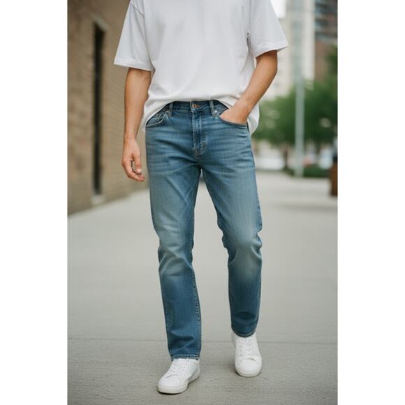 GAP Men’s Relaxed Fit Jeans Size 32x34 - Picture 1 of 3